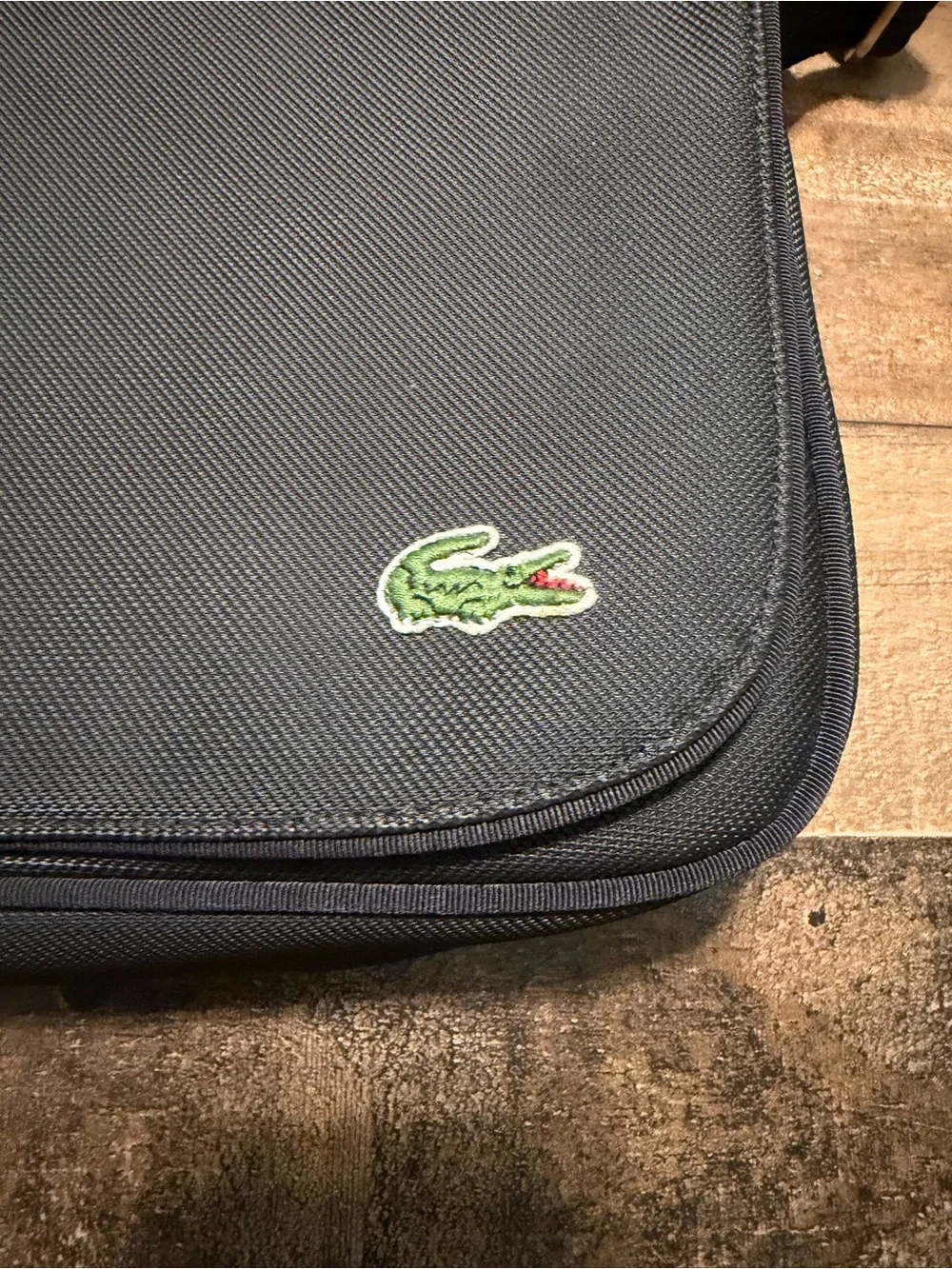 Lacoste Y2K PVC Messenger Bag